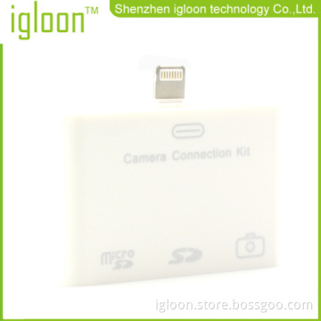 3 In 1 Lightning Card Reader For Ipad Mini 